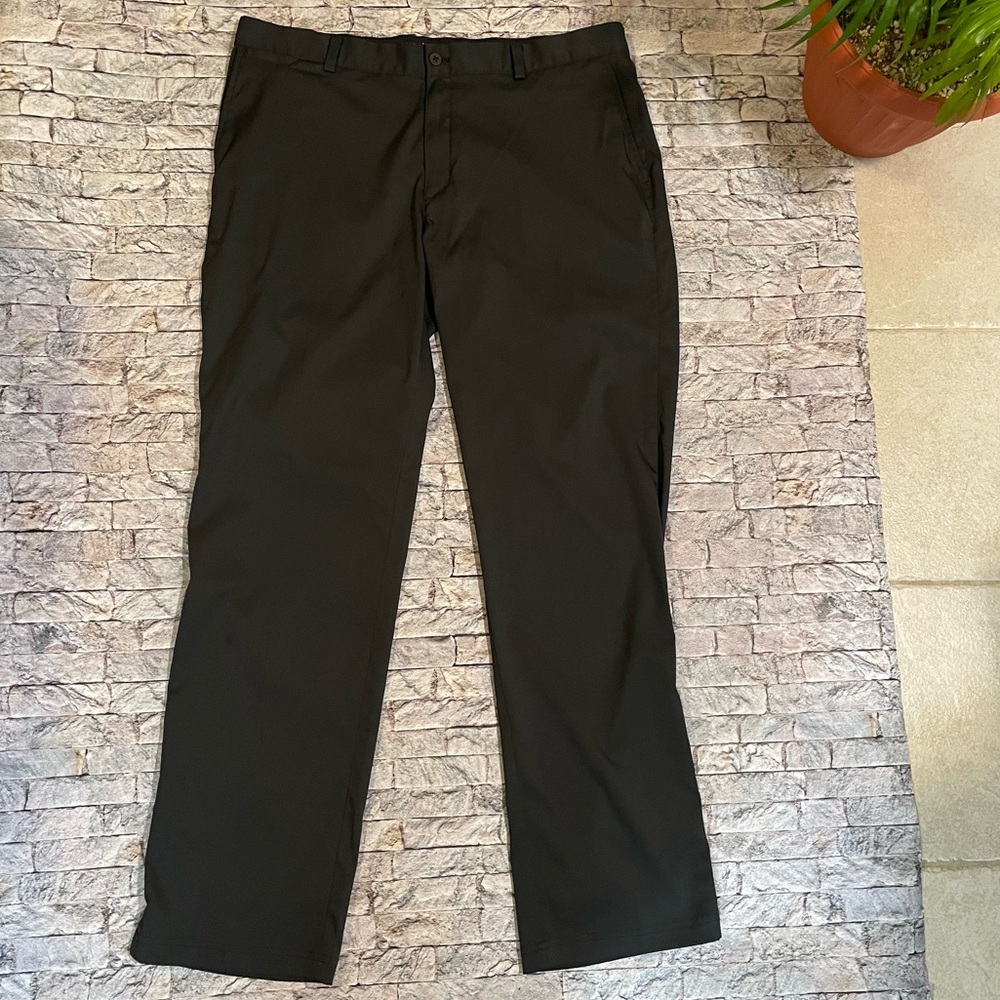 Nike Men’s Black Straight-Leg Pants Golf